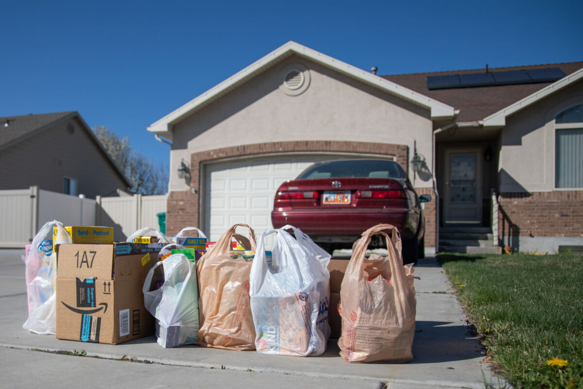 Northern Utah food pantries running low, but food drive parades Friday helped replenish the